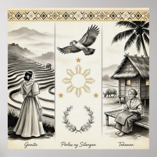 Póster Gunita-Perlas del Oriente-Hogar-FilipinoHerencia