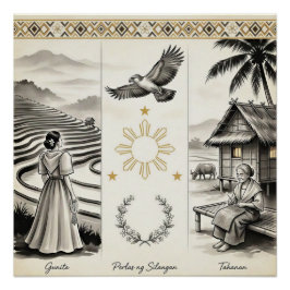 Póster Gunita-Perlas del Oriente-Hogar-FilipinoHerencia