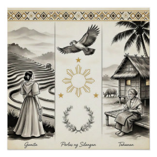 Póster Gunita-Perlas del Oriente-Hogar-FilipinoHerencia