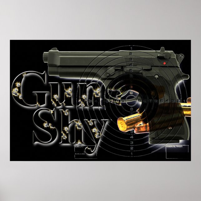 Póster GunShy (Frente)