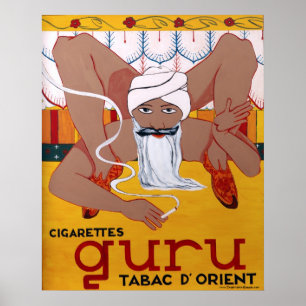 Póster Guru Tabac D' Orient