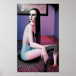 Póster GussiUp and Ready - Ken Gage Surreal Art