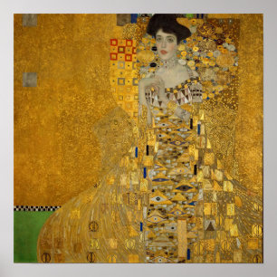 Póster Gustav Klimt - Adele Bloch-Bauer I