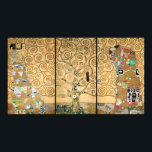 Póster Gustav Klimt - Árbol de Frisas Estúclet<br><div class="desc">Stoclet Frieze Triptych: Tree of Life,  Fulfillment,  Expectation - Gustav Klimt,  Cardboard,  1909</div>