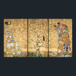 Póster Gustav Klimt - Árbol de Frisas Estúclet<br><div class="desc">Stoclet Frieze Triptych: Tree of Life,  Fulfillment,  Expectation - Gustav Klimt,  Cardboard,  1909</div>