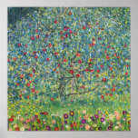 Póster Gustav Klimt - Árbol de manzanas<br><div class="desc">Apple Tree I - Gustav Klimt,  Oil on Canvas,  1907</div>