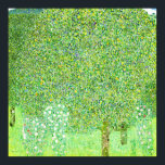 Póster Gustav Klimt, arbustos rosas bajo los árboles<br><div class="desc">Gustav Klimt,  arbustos rosas bajo los árboles</div>