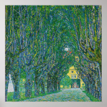 Gustav Klimt - Avenida en el Parque Schloss Kammer
