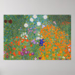 Póster Gustav Klimt // Bauerngarten // Farm Garden<br><div class="desc">El famoso trabajo del artista Gustav Klimt.</div>