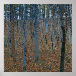 Póster Gustav Klimt - Beech Grove