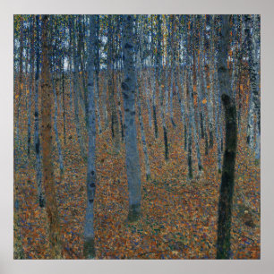Póster Gustav Klimt - Beech Grove I
