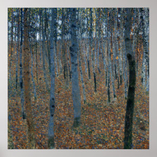 Póster Gustav Klimt - Beech Grove I