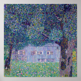 Póster Gustav Klimt - Casa de campo en el Alto Austria