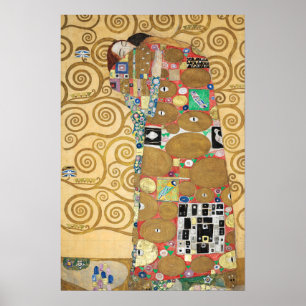 Póster Gustav Klimt - Complemento, Frisa Estúclet