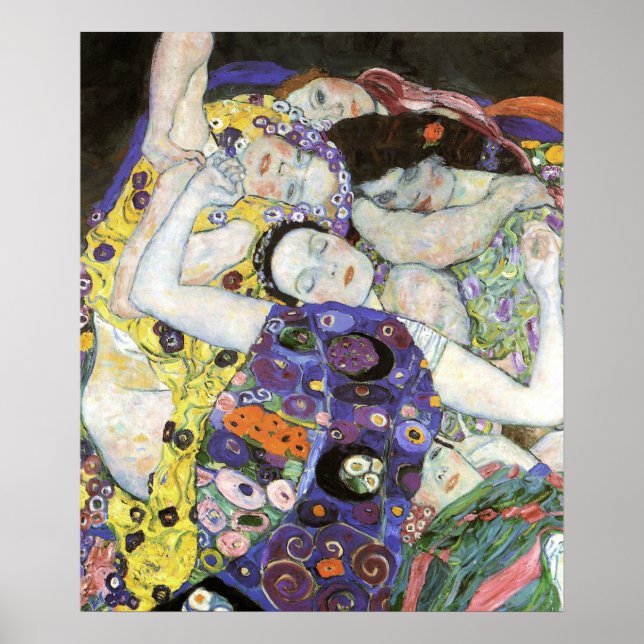 Póster Gustav Klimt - El Aceite Virgen (Frente)