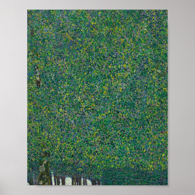 Póster Gustav Klimt - El parque (Frente)