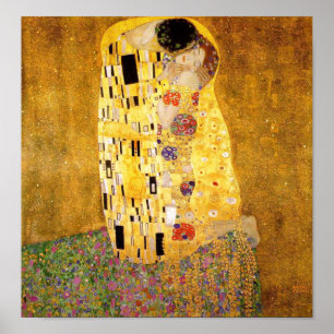 Póster Gustav Klimt El Poster Bella Artes de Kiss