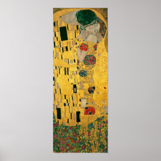 Póster Gustav Klimt El Poster del beso