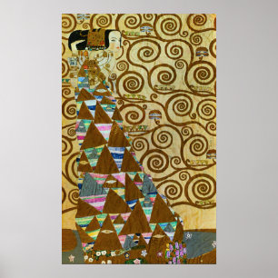 Póster Gustav Klimt Expectation Poster