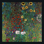 Póster Gustav Klimt Farm Garden<br><div class="desc">Gustav Klimt Farm Garden</div>
