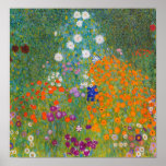 Póster Gustav Klimt - Flower Garden<br><div class="desc">Flower Garden - Gustav Klimt in 1905-1907</div>