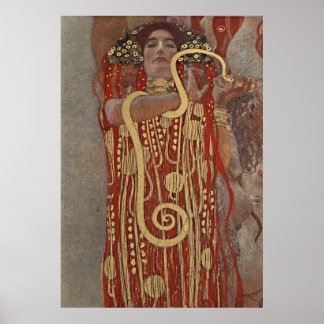 Póster Gustav Klimt - Hygieia