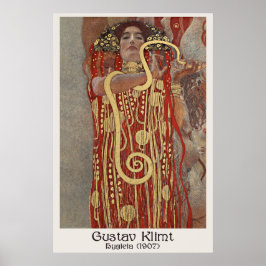 Póster Gustav Klimt - Hygieia 1907 | Art Nouveau