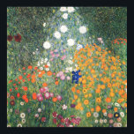 Póster Gustav Klimt - Jardín de flores<br><div class="desc">Gustav Klimt - Jardín de flores</div>