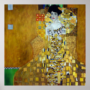Póster Gustav Klimt, La Mujer Del Oro