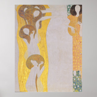 Póster Gustav Klimt - Las artes