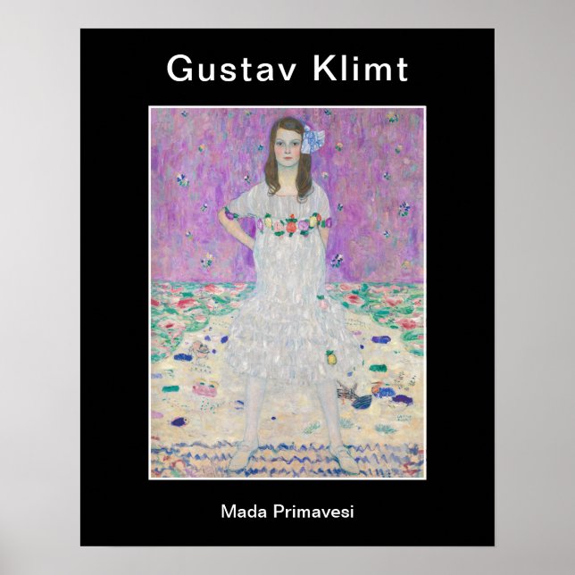 Póster Gustav Klimt - Mada Primavesi (Frente)