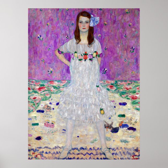 Póster Gustav Klimt Mada Primavesi (Frente)