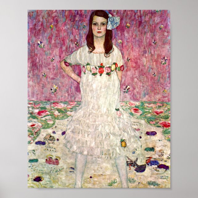 Póster Gustav Klimt Mada Primavesi (Frente)