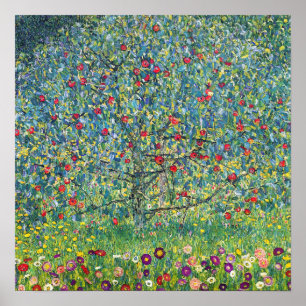 Póster Gustav Klimt - Manzano
