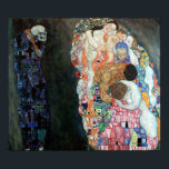 Póster Gustav Klimt Muerte y Vida<br><div class="desc">Gustav Klimt Muerte y Vida</div>