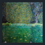 Póster Gustav Klimt - Parque de Schloss Kammer am Atterse<br><div class="desc">Estanque de Schloss Kammer en Attersee / El parque de Schloss Kammer am Attersee - Gustav Klimt,  Oil on Canvas,  1910</div>