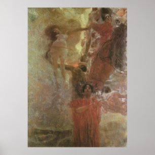 Póster Gustav Klimt ~ Poster de Medicina