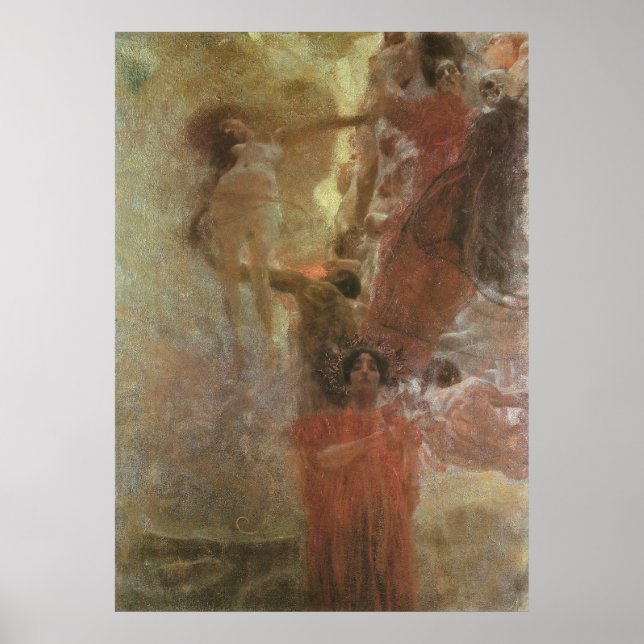 Póster Gustav Klimt ~ Poster de Medicina (Frente)