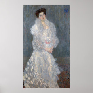 Póster Gustav Klimt - Retrato de Hermine Gallia