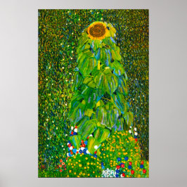 Póster Gustav Klimt Sunflower Poster