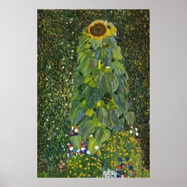 Póster Gustav Klimt Sunflower Poster