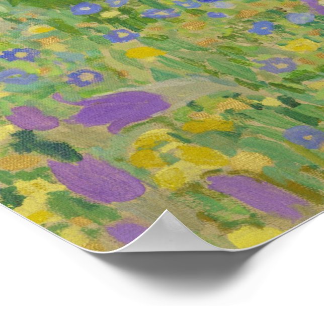 Póster Gustav Klimt – The Kiss – Le Baiser  (Esquina)