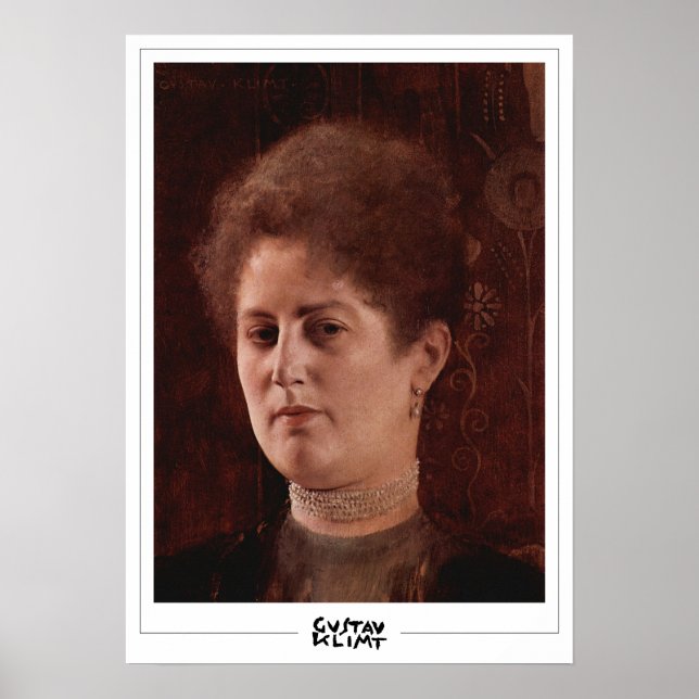 Póster Gustav Klimt Zedign Art Poster #142 (Frente)