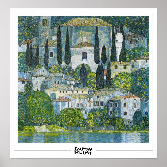 Póster Gustav Klimt Zedign Art Poster #24 (Frente)