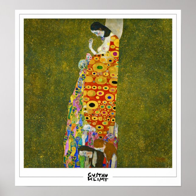 Póster Gustav Klimt Zedign Art Poster #4 (Frente)