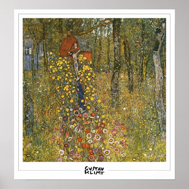 Póster Gustav Klimt Zedign Art Poster #411 (Frente)