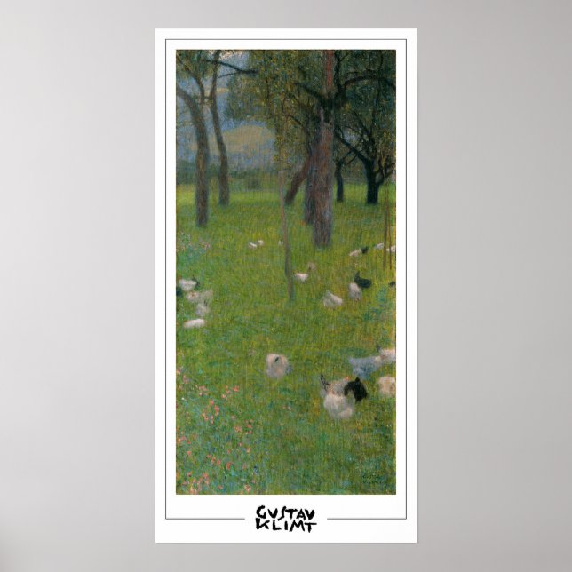 Póster Gustav Klimt Zedign Art Poster #51 (Frente)