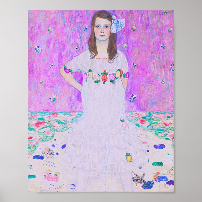 Póster Gustav Klimt's Mäda Primavesi paintng  (Frente)