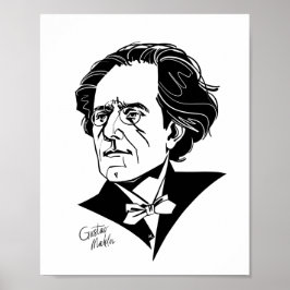 Póster Gustav Mahler