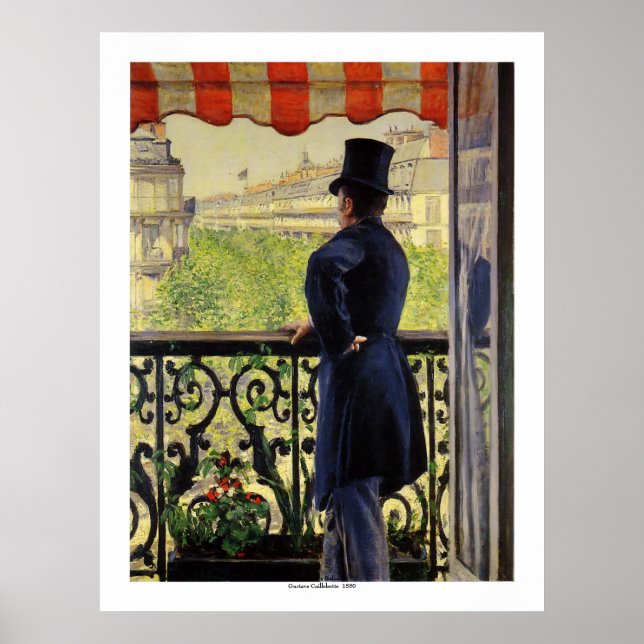 Póster Gustave Caillebotte (Frente)